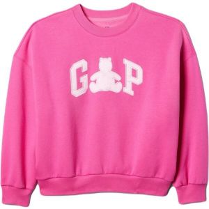 GAP LOGO CREW Dievčenská mikina, ružová, veľkosť