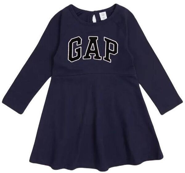 GAP V-FRCH LOGO Dievčenské šaty, tmavo modrá, veľkosť