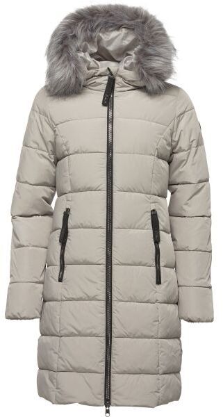 LOAP TASLIRA Dámsky kabát, béžová, veľkosť