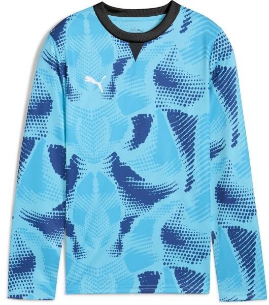 Puma TEAMTARGET GL LS JERSEY JR Detský brankársky dres, svetlomodrá, veľkosť