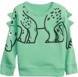 GAP BABY Detská mikina, zelená, veľkosť 4Y