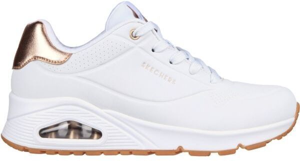 Skechers UNO - SHIMMER AWAY Dámska obuv na voľný čas, biela, veľkosť