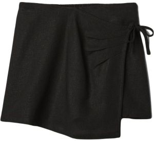 GAP V-LINEN Dievčenská šortková sukňa, čierna, veľkosť