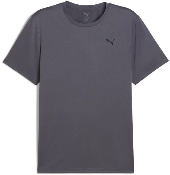 Puma M TAD ESSENTIALS SOLID CAT TEE Pánske tričko, sivá, veľkosť