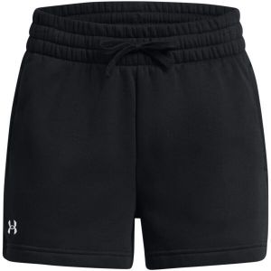 Under Armour RIVAL FLEECE Dámske kraťasy, čierna, veľkosť