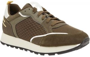 Geox U PARTENIO Pánska obuv na voľný čas, khaki, veľkosť