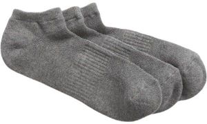 GAP BASIC ANKLE 3PK Pánske ponožky, tmavo sivá, veľkosť