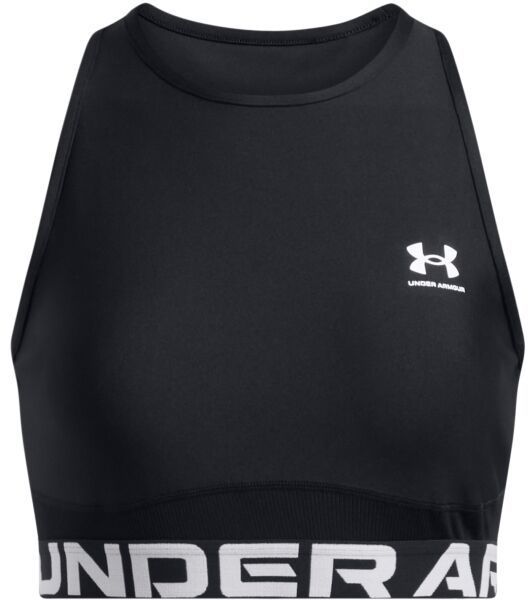 Under Armour HEATGEAR RIB Dámske tielko, čierna, veľkosť L