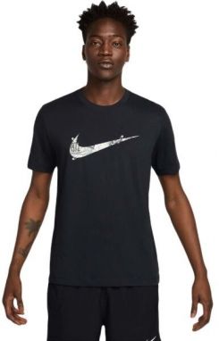 Nike TEE RUN ENERGY SP25 Pánske bežecké tričko, čierna, veľkosť XXL