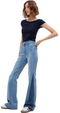 GAP MOD BATEAU Dámske tričko, tmavě modrá, veľkosť