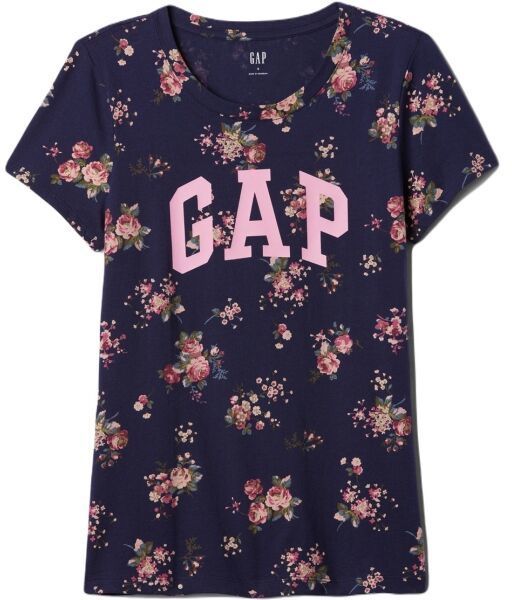 GAP CLASSIC Dámske tričko, tmavo modrá, veľkosť