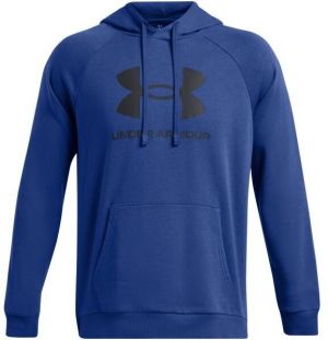 Under Armour RIVAL FLEECE LOGO HD Pánska mikina, modrá, veľkosť