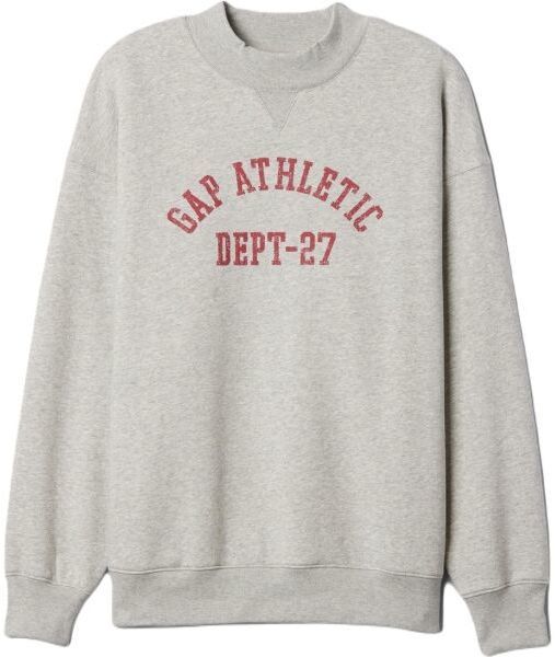 GAP MOCKNECK Dámska mikina, sivá, veľkosť