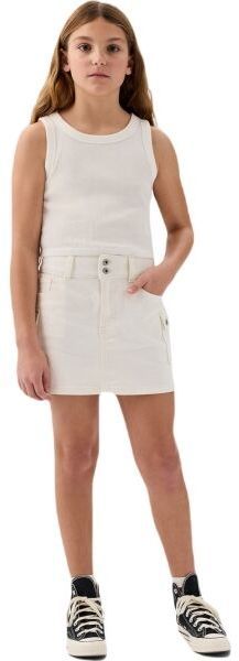 GAP CARGO Dievčenská sukňa, biela, veľkosť 8Y