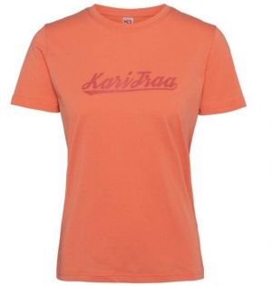 KARI TRAA MOLSTER TEE Dámske tričko, oranžová, veľkosť