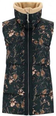 KARI TRAA RUTH VEST Dámska páperová bunda, tmavě zelená, veľkosť