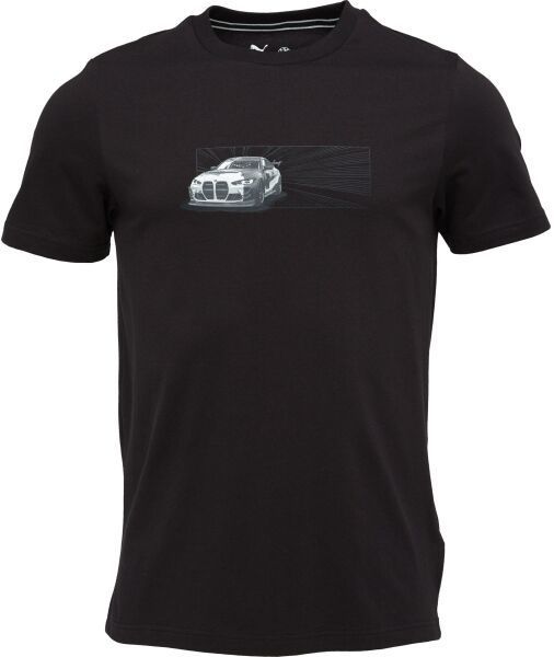 Puma BMW M MOTORSPORT CAR GRAPHIC TEE 2 Pánske tričko, čierna, veľkosť