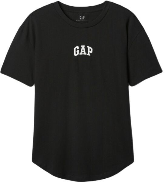 GAP BOYFRIEND Dámske tričko, čierna, veľkosť