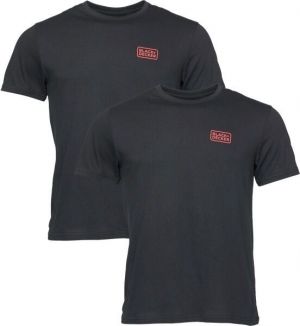 BLACK & DECKER T-SHIRT Pánske tričko, čierna, veľkosť