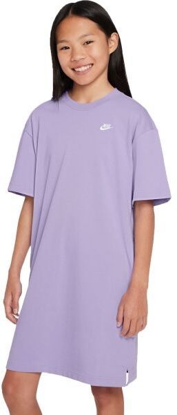 Nike SPORTSWEAR Dievčenské šaty, fialová, veľkosť