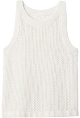 GAP CROCHET Dievčenské tielko, biela, veľkosť