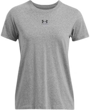 Under Armour OFF CAMPUS CORE Dámske tričko, sivá, veľkosť L