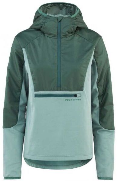 KARI TRAA HENNI HYBRID Dámska bunda, tmavo zelená, veľkosť