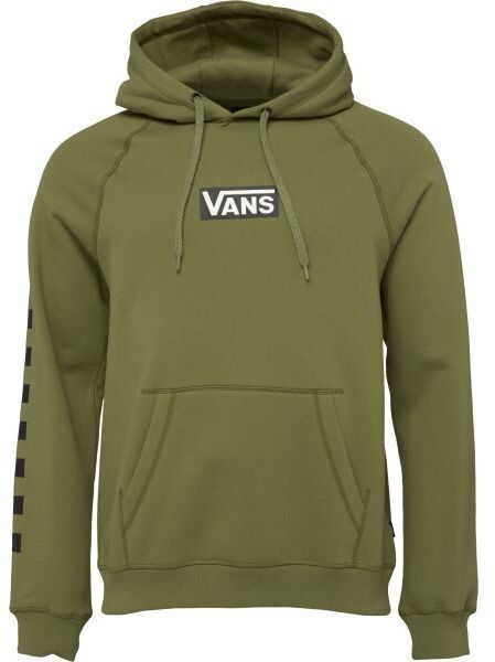 Vans BOXED PULLOVER Pánská mikina, khaki, veľkosť