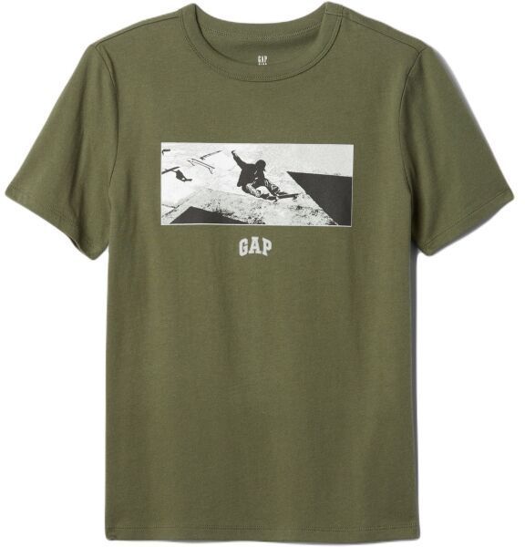 GAP AUG Chlapčenské tričko, khaki, veľkosť