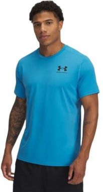 Under Armour HEATGEAR FITTED Pánske tričko, modrá, veľkosť L