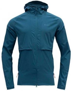 Devold RUNNING MERINO Pánska bežecká merino bunda, modrá, veľkosť