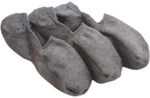 GAP BASIC NO SHOW 3PK Pánske ponožky, tmavo sivá, veľkosť