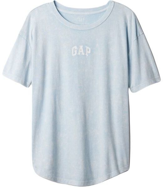 GAP BOYFRIEND Dámske tričko, svetlomodrá, veľkosť