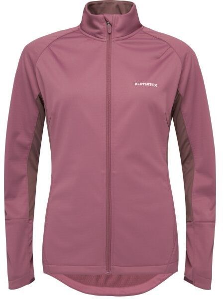 Klimatex AKASHA Dámská vetruvzdorná softshellová bunda, vínová, veľkosť