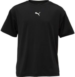 Puma TAD ESSENTIALS TEE G Dievčenské tričko, čierna, veľkosť