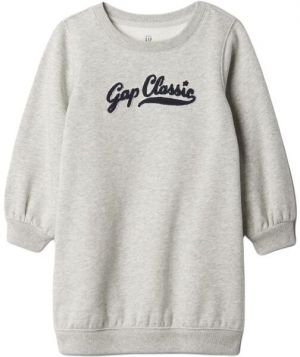 GAP BABY Dievčenské šaty, sivá, veľkosť 5Y