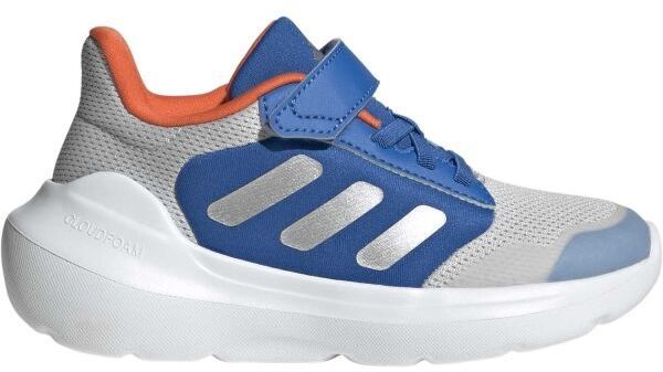 adidas TENSAUR RUN 3.0 EL C Chlapčenská športová obuv, strieborná, veľkosť