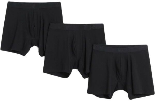 GAP V-3PK BASIC Pánske trenírky, čierna, veľkosť