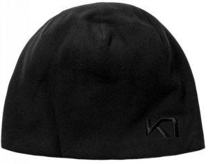 KARI TRAA FLEECE BEANIE Dámska čiapka, čierna, veľkosť