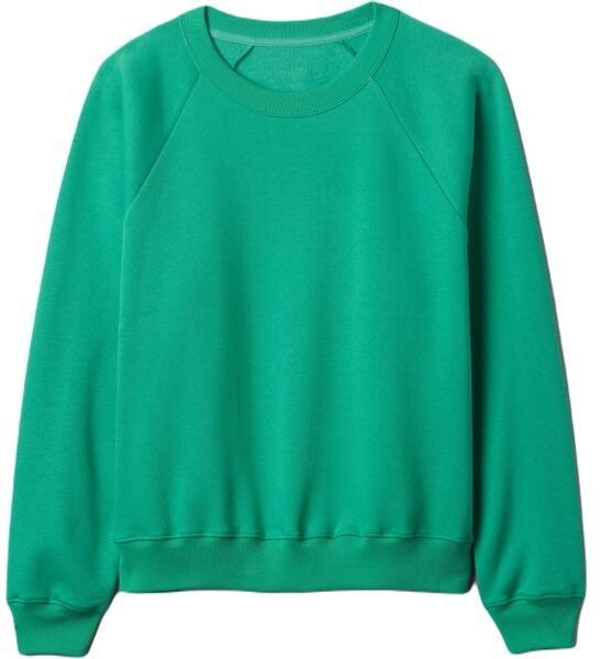 GAP NEW RAGLAN Dámska mikina, zelená, veľkosť