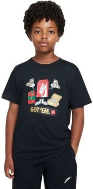 Nike SPORTSWEAR Detské tričko, čierna, veľkosť