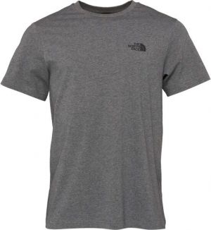 The North Face SIMPLE DOME Pánske tričko, sivá, veľkosť
