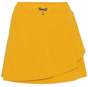 KARI TRAA ANE SKORT Dámske kraťasy so sukňou, žltá, veľkosť