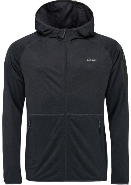 LOAP MOHER Pánska technická mikina, čierna, veľkosť