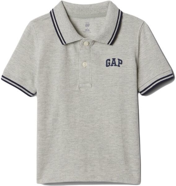 GAP PIQUE POLO 24 Detské tričko, sivá, veľkosť