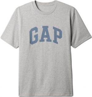 GAP LOGO FOURTH OF JULY Pánske tričko, sivá, veľkosť