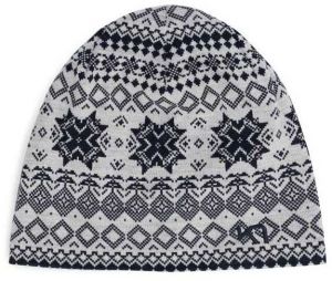 KARI TRAA VILMA Dámska merino čiapka, biela, veľkosť