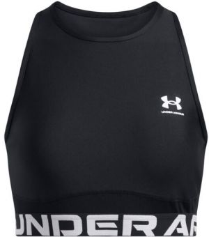 Under Armour HEATGEAR RIB Dámske tielko, čierna, veľkosť S