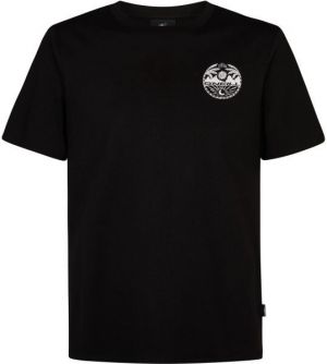 O'Neill CHEST PRINT Pánske tričko, čierna, veľkosť