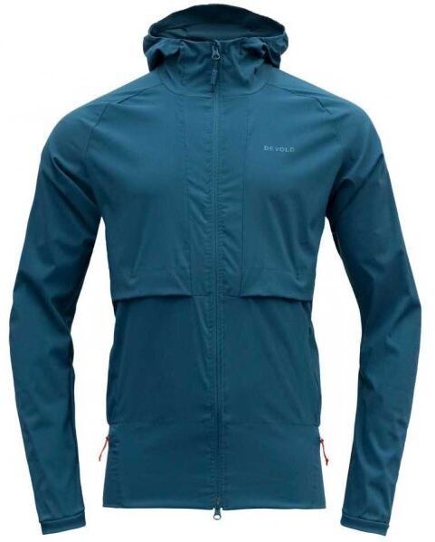 Devold RUNNING MERINO Pánska bežecká merino bunda, modrá, veľkosť